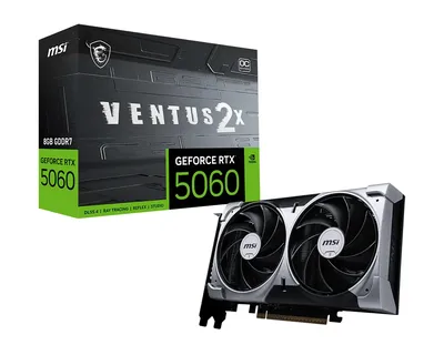 Card màn hình MSI RTX 5060 Ventus 2X OC 8GB